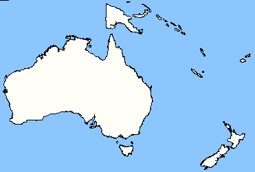 Oceania sensitive map