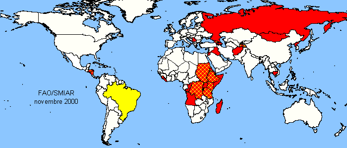 Carte sensible du monde