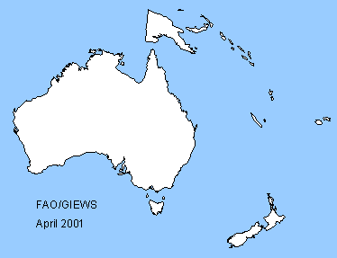 Oceania Map