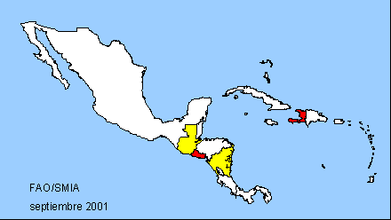 Central America Map