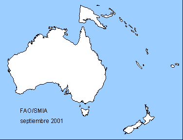 Oceania Map