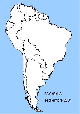 South America Map