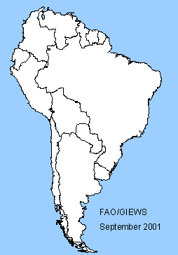 South America Map