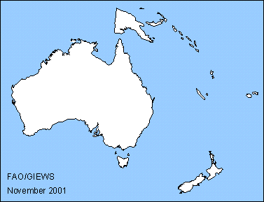 Oceania Map