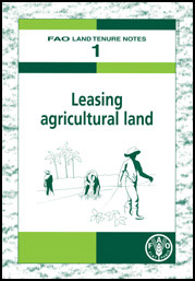 FAO Land Tenure Notes 1