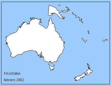 Oceania Map