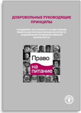 Руководящие принципы права на питание