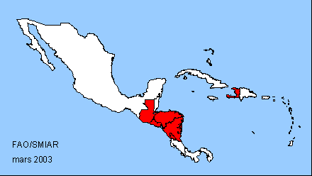 Central America Map