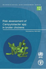 Evaluación de riesgos de Campylobacter spp. en pollos para asar: Informe técnico.