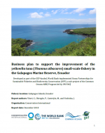 Business plan to support the improvement of the yellowfin tuna (Thunnus albacares) small-scale fishery in the Galapagos Marine Reserve, Ecuador