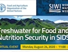 WWWeek At Home 2020: “Freshwater for Food and Nutrition Security in SIDS”