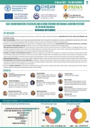 Blue Transformation: strategies and actions for more sustainable agrifood systems in the Mediterranean