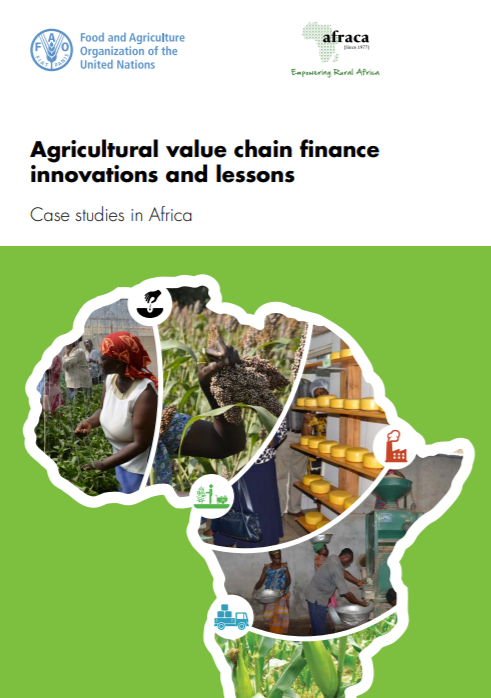 Agricultural value chain finance innovations and lessons. Case studies in  Africa |Policy Support and Governance| Food and Agriculture Organization of  the United Nations