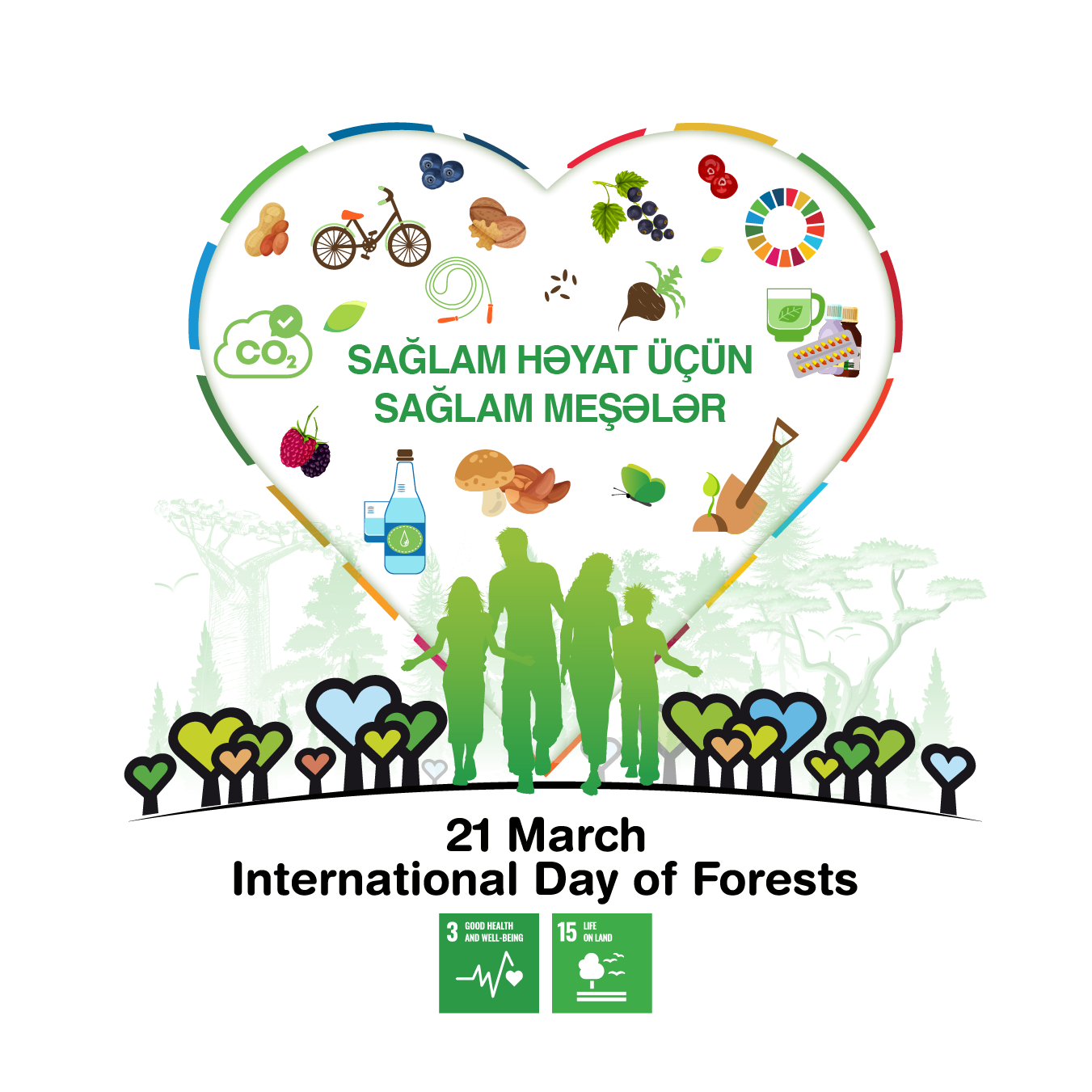 Logo & banners International Day of Forests Food and Agriculture