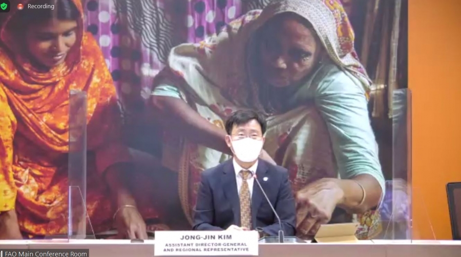 Opening remarks for Virtual launch of the Asia and the Pacific Regional  Overview of Food Security and Nutrition 2020 | Organisation des Nations  Unies pour l'alimentation et l'agriculture