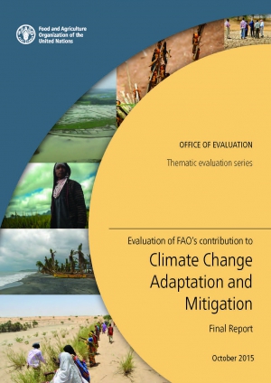 Evaluation of FAO’s Contribution to Climate Change Adaptation and ...