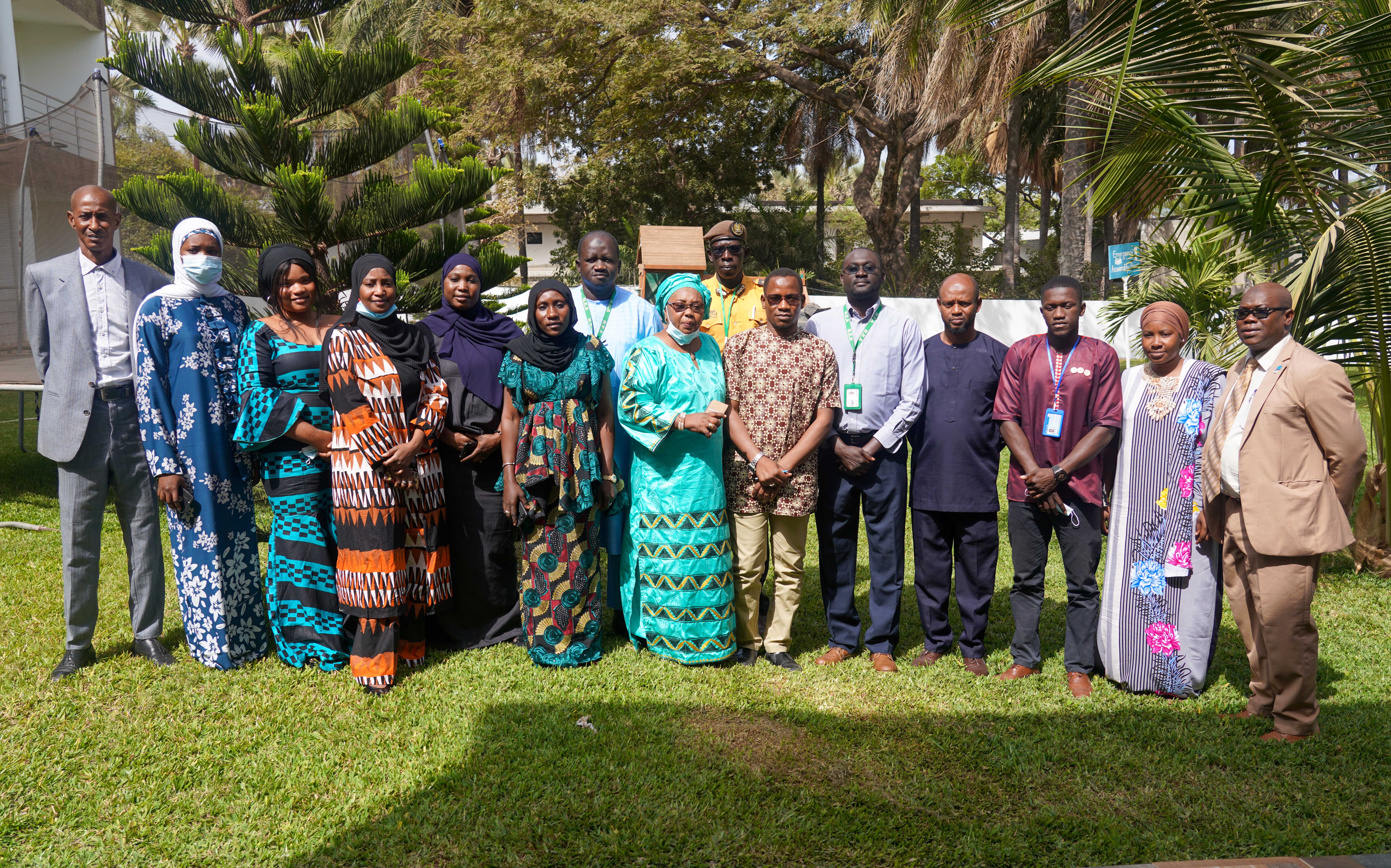 Stakeholders post for a picture during the consultancy meeting
