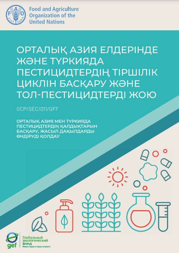 Project leaflet in KAZ