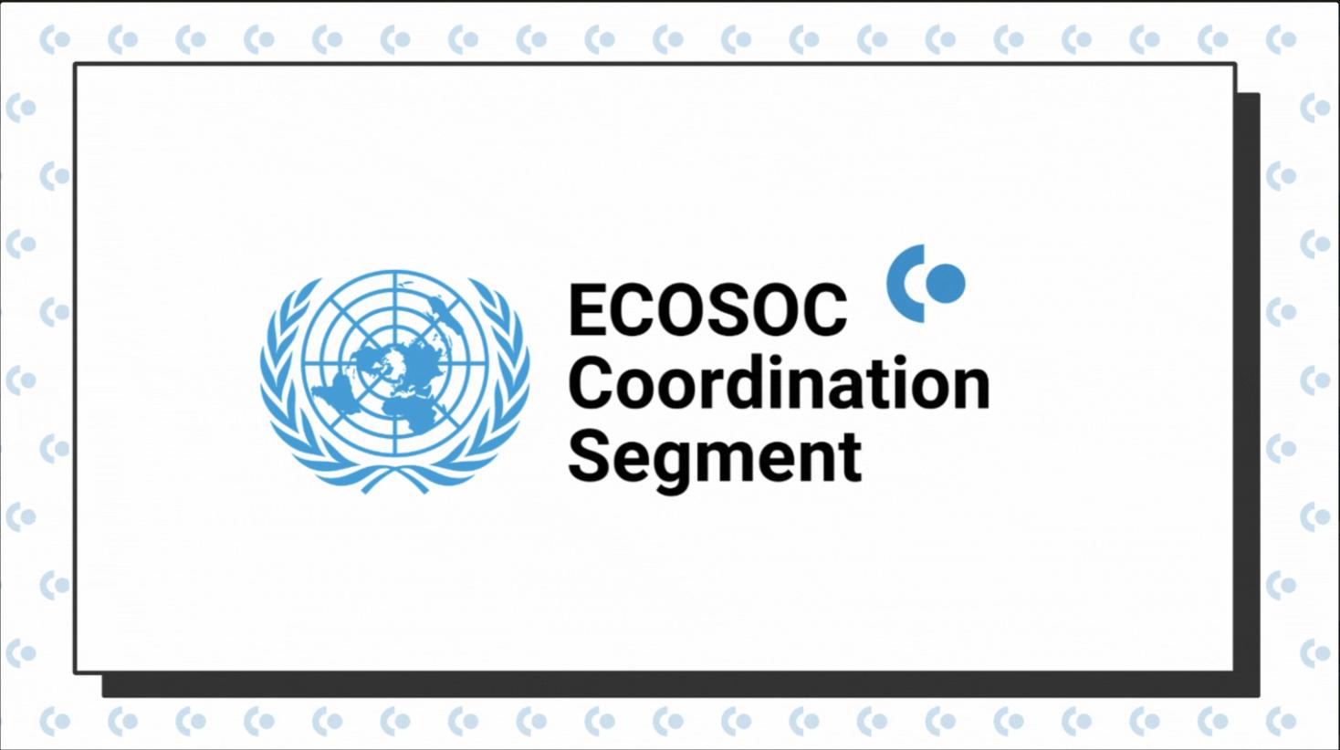 FAO at the ECOSOC Coordination Segment