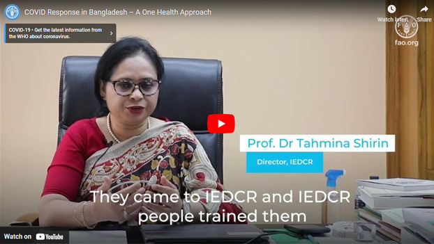 COVID Response in Bangladesh – A One Health Approach