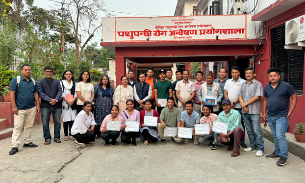 Biosafety and biosecurity training for veterinary laboratory staff