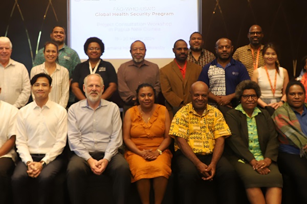 Papua New Guinea holds project consultation workshop for the Global Health Security Program in collaboration with FAO, WHO and USAID