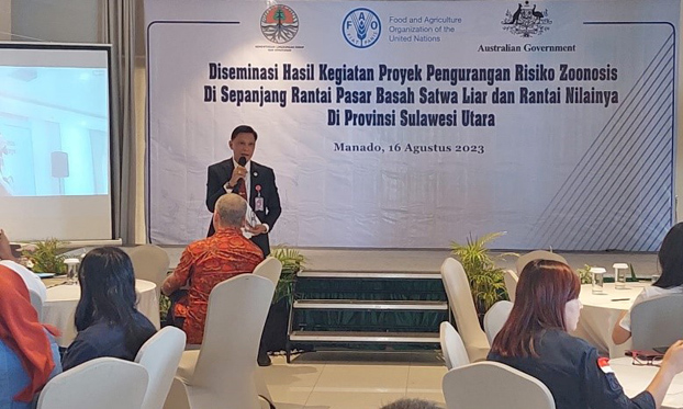 Dissemination of Wildlife Wet Market project results in North Sulawesi Province