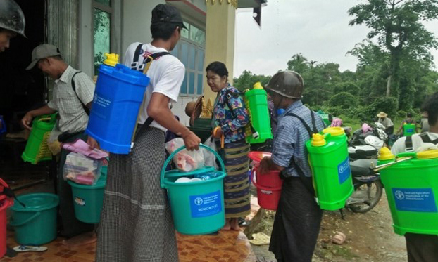 FAO and USAID improve biosecurity and disease management of 1000 farmers