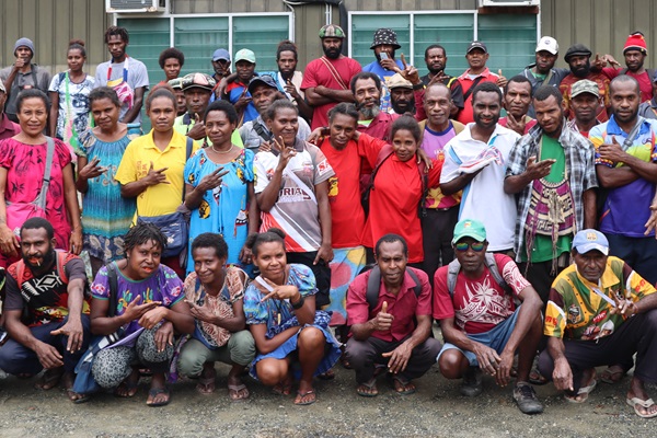 Vanilla Farmers attended Climate-Smart Agriculture Capacity Building Training organised by the EU-STREIT PNG Programme.