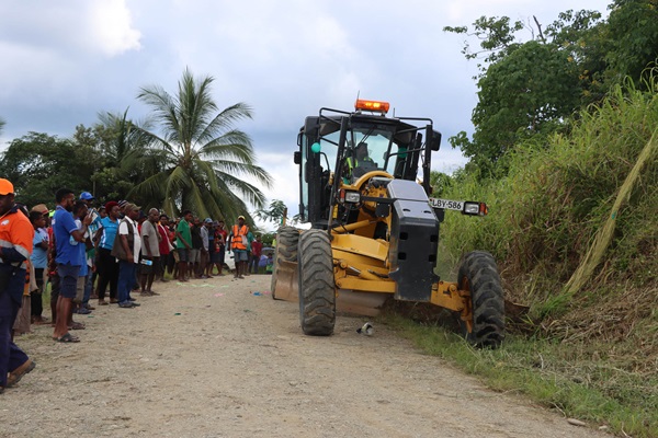 EU-STREIT PNG Programme starts a new Road Rehabilitation Project in Papua New Guinea