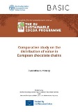 Comparative study on the distribution of value in European chocolate chains