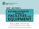 BPH - Sección 3 - Establecimiento – Diseño de instalaciones y equipo