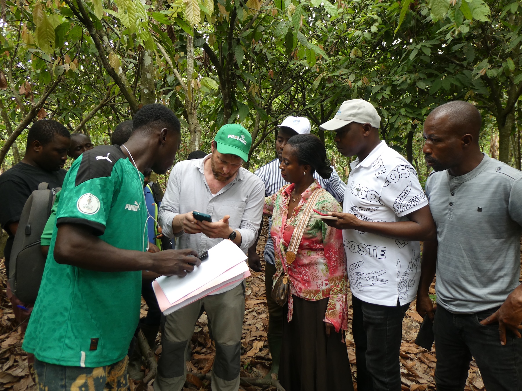 Enhancing compliance with deforestation-free regulations and enabling local participation with Ground: Insights from user experiences in Ivory Coast