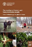 The number of forest- and tree-proximate people