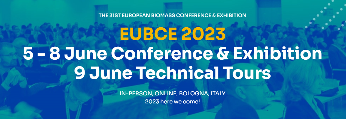 EUCBE banner 2023. Text says: "5-8 June: Conference and Exhibition.  9 June: Technical Tours"