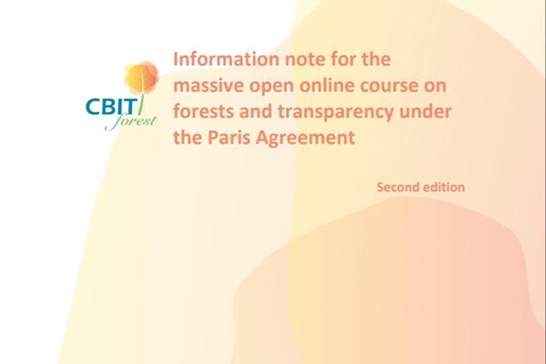 大规模开放在线课程“《巴黎协定》下的森林及透明度”