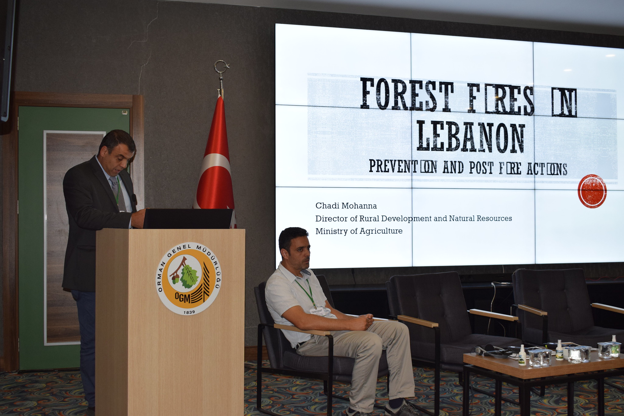 forest fires in lebanon ppt