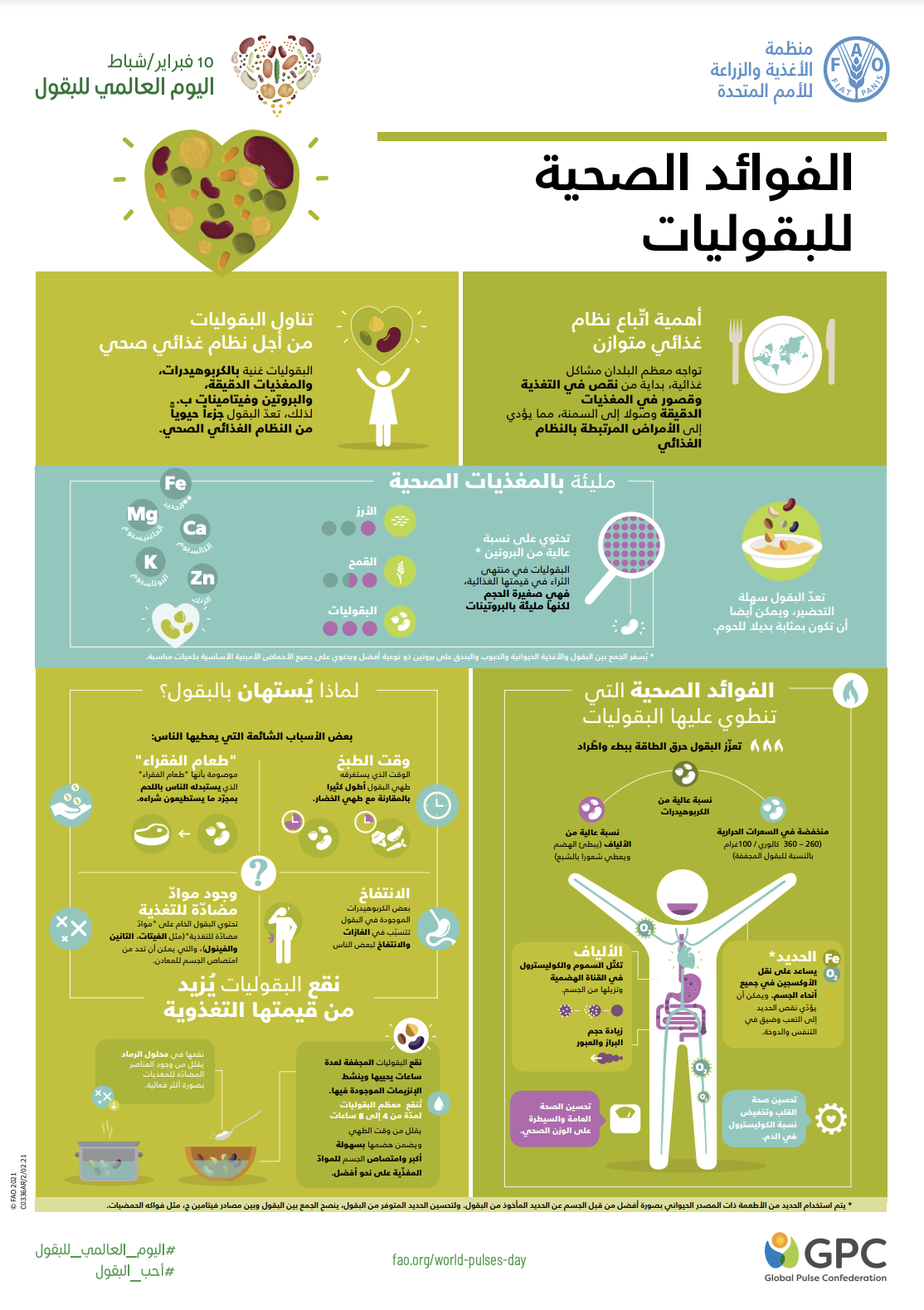 الفوائد الصحية للبقوليات