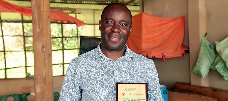 Tapping into diaspora and migrant communities to promote rural development – the story of Andrew Bamugye